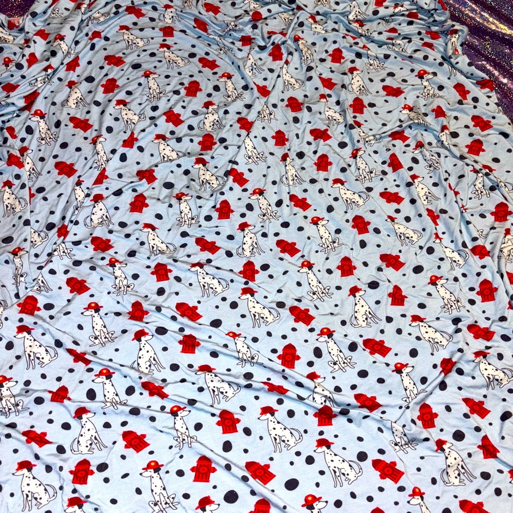 Bestaroo Dalmatian Swaddle Blanket